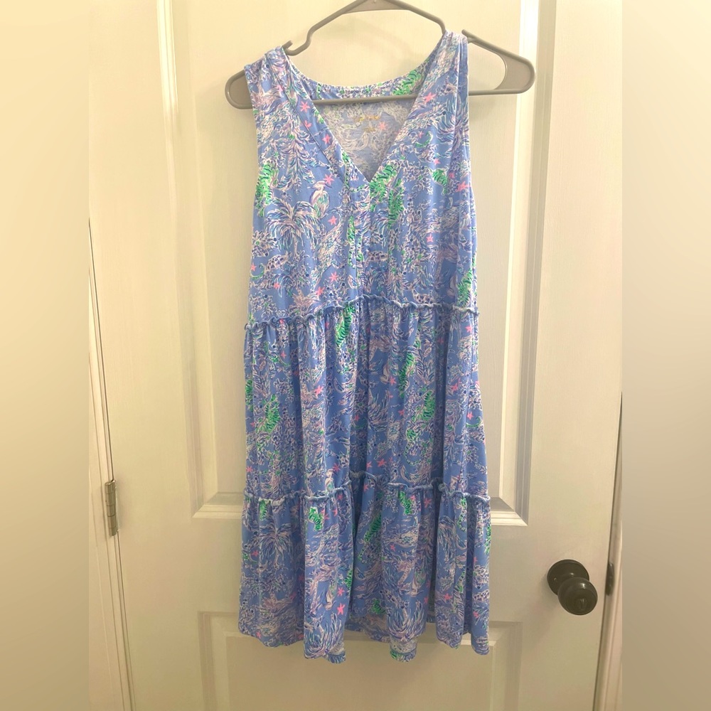 Lilly Pulitzer Lorina Swing Dress (Turtle Package)
